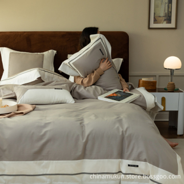 Hot sales soft cotton bedding four-piece set