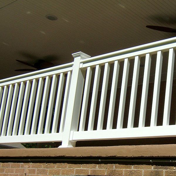 Deck Balcony Railing And Outdoor Stairs Pvc Handrail, High Quality Deck ...