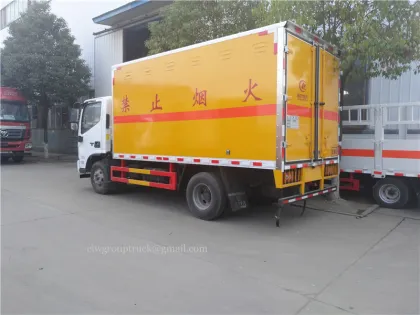Foton 4x2 explosive transport truck