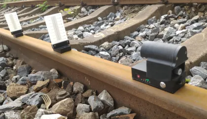 Laser Curve or Versine Device