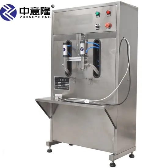 2 Head Table Top Liquid Filling Machine for Shampoo Hot Sale