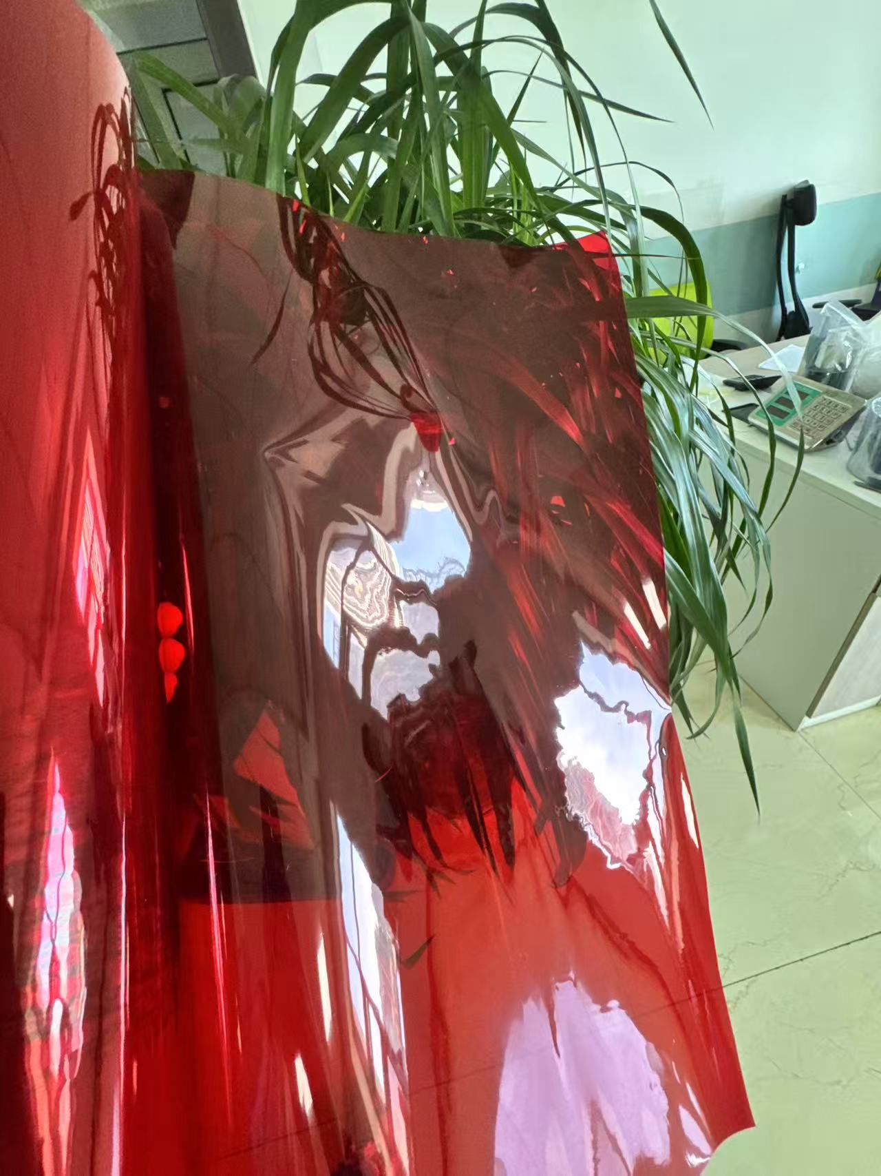 PVC film red PCR PVC film