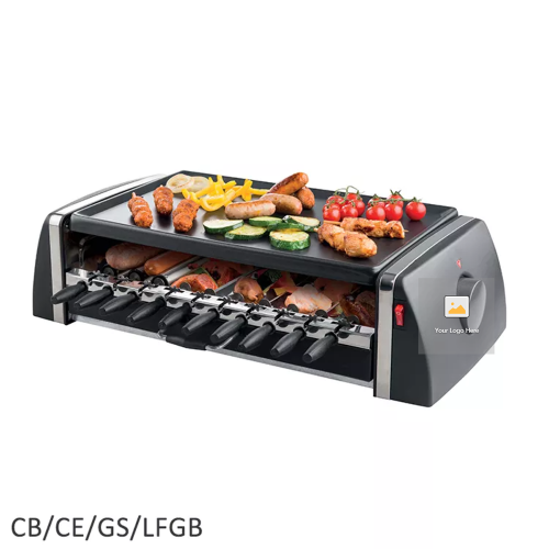 Non-stick rökfri koreansk BBQ Portable Electric Grill