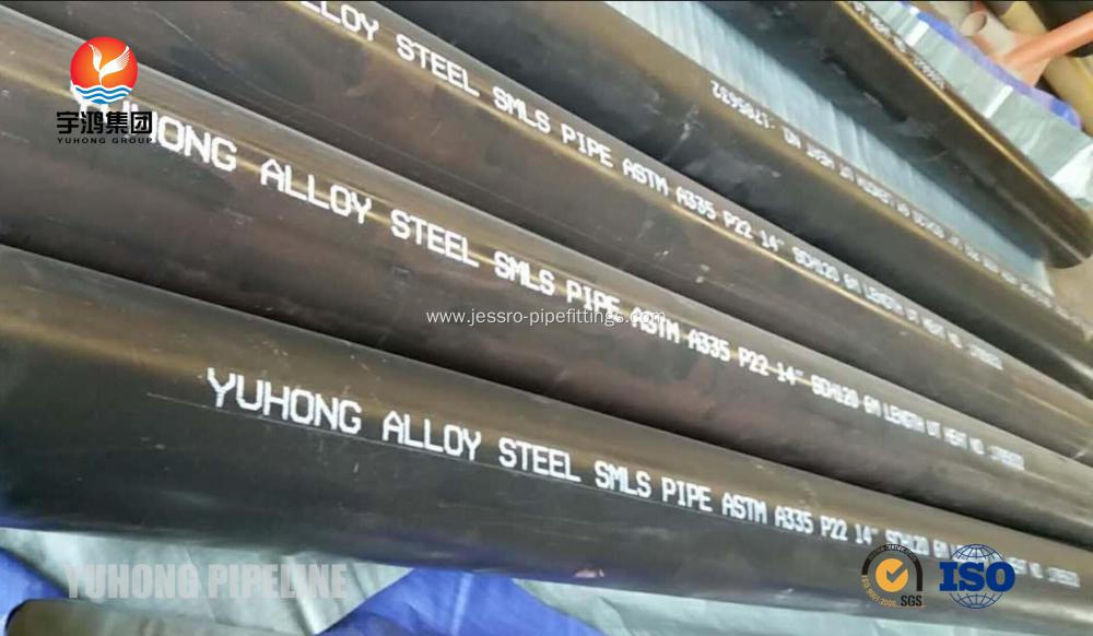 Alloy Steel Seamless Pipe ASTM A335 P22