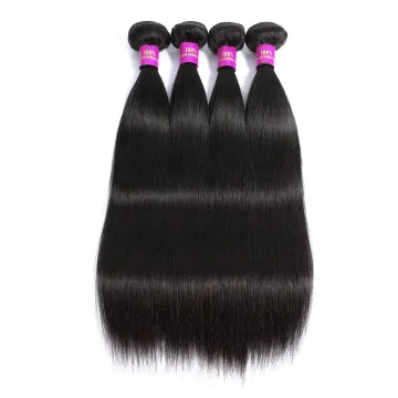 brazilian straight hair bundles with 4x4 closure virgin cuticle aligned hair bundles with closure