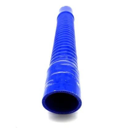 Customized corrugated silicone hose flexible automobile reinforced silicon corrugated air hose