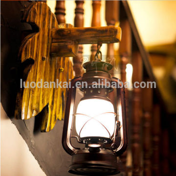 Antique glass oil wall lamps of modern lighting factory in China