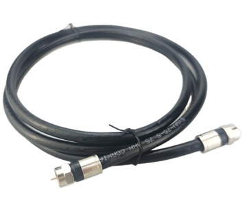 Higi Quality RG6 Quad Shield Coaxial Cable - F Male to F-Type TV Antenna Cable Supplier