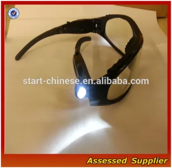 safety goggles with led light
