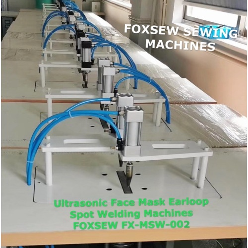 Machine de soudage par points à boucle d&#39;oreille à deux têtes