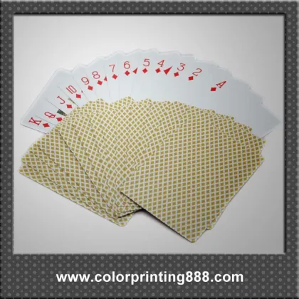 Koehler paper board German black inner casino playing card