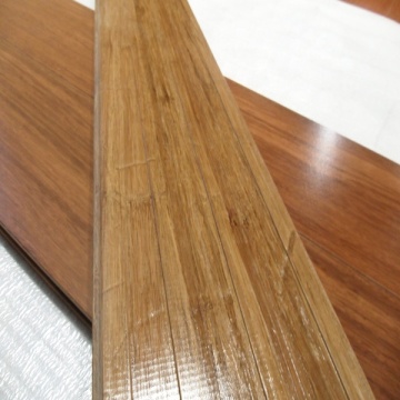 Smooth Brown 12mm Carbonized Strand Woven Solid Bamboo Flooring