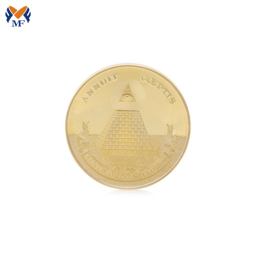 Custom Made Embossed Gold Coins Promotional