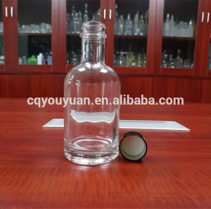 20CL Hot Pepper Sauce Bottles Round Tomato Sauce Bottle Glass