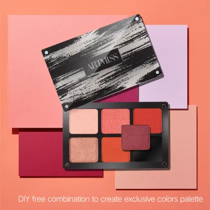 ARTMISS Makeup Cream Loose Pigment Vegan Eyeshadow Palettes