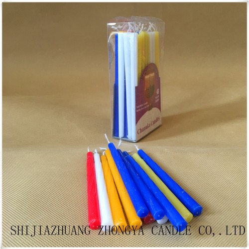 Hot Sale 100% parafin Jewish Chanukah Candle Kits