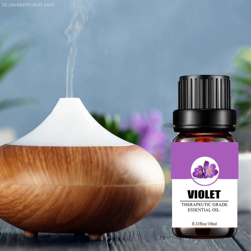 Kualitas tinggi 100% massal minyak esensial violet murni