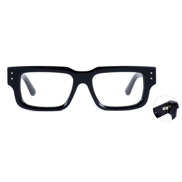Stylish Acetate Optical Frames with Rivet Decorations: A Versatile Choice for Daily Wear