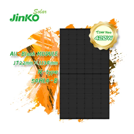 Jinko Tiger Neo 54HL4-B ALL BLACK PV Module - 420W Thin Film Solar Panel Kit