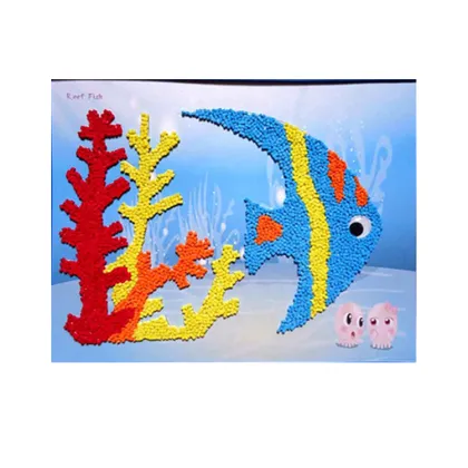 Handmade DIY EVA Creative Cartoon Pattern Decorative Painting for Kids