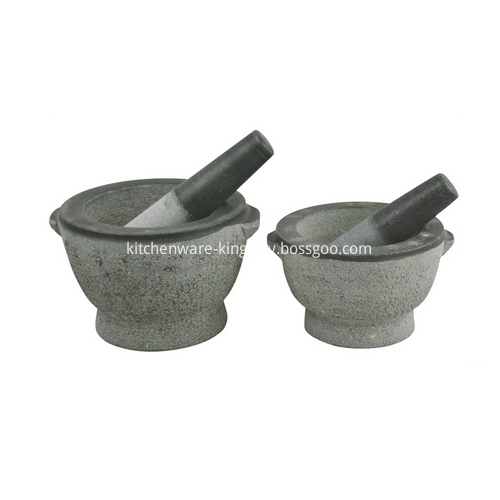 8 Inch Stone Granite Mortar and Pestle