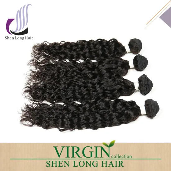 wholesale water wave unprocessed virgin brazilian hair extension