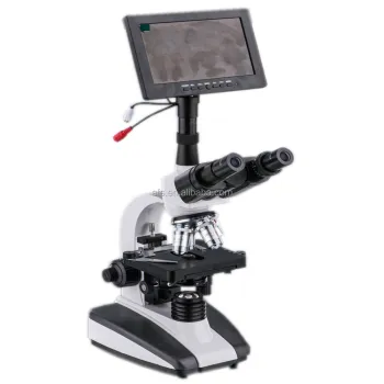 C108-HD7 Trinocular Biological Microscope with Camera: Advanced Microscopy Solution