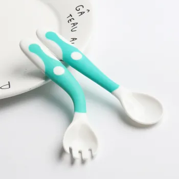 Wholesale Non-toxic Personalized PP Bendable Baby Spoon