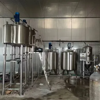 Factory Direct Sale: 200L-2000L UHT Milk Processing Plant
