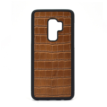 Pour Samsung S9 Crocodile Leather Phone Case