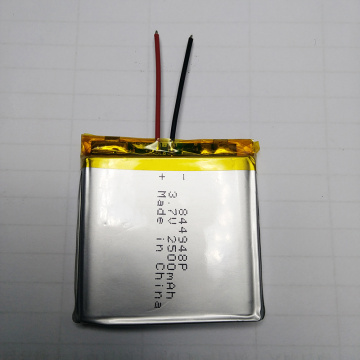 Completo en la especificación 844948 3.7V 2500mAh Lipo Battery