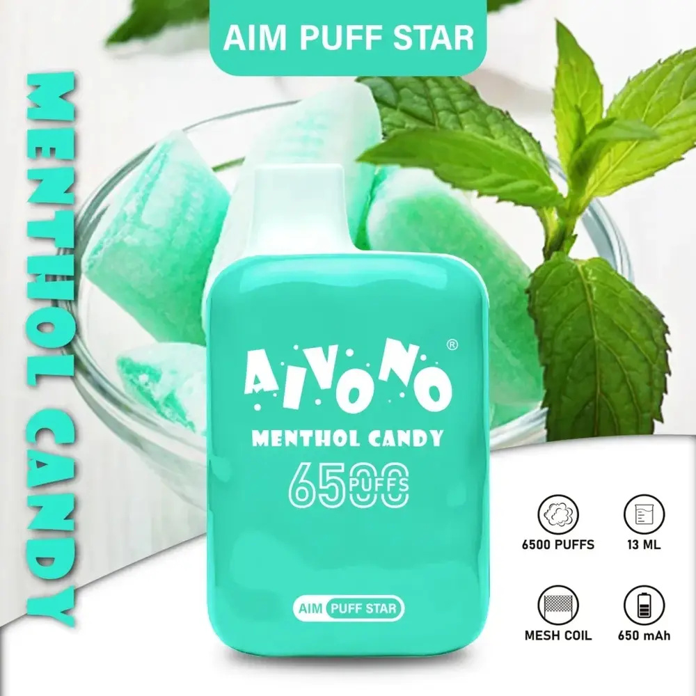 AIVONO AIM-PUFF STAR VAPE 6500 PUFTS BÁN