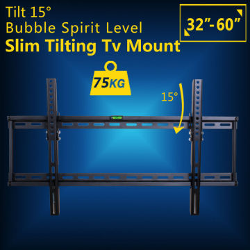 Universal Tilting Flat Panel Tv Wall Mount Slim Lcd Bracket for 32"-60"