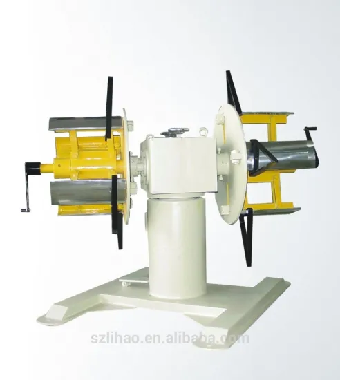 automatic steel strip uncoiler machine