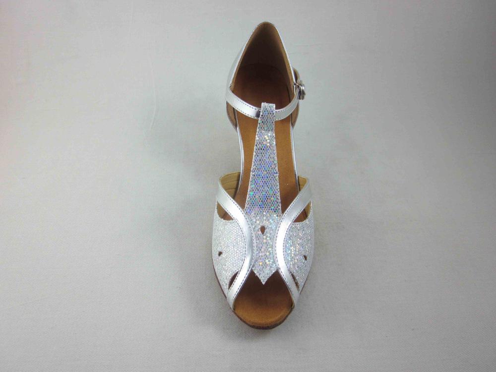 Silver Latin Shoes For Women