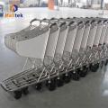 Airline Trolley Stainless Steel Passenger Baggage Airport Shopping Trolley Manufactory