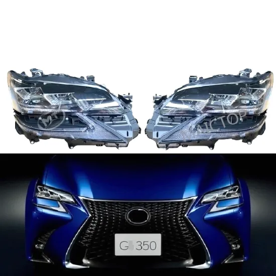 MAICTOP LED Headlights Lamp Assembly for GS250 GS GS350 GS300 GS450h 2016-2019
