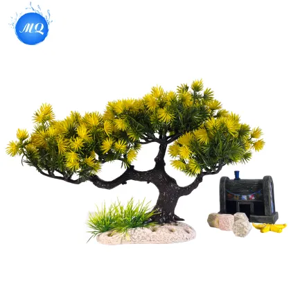 Realistic Artificial Aquatic Plants for Fish Tanks