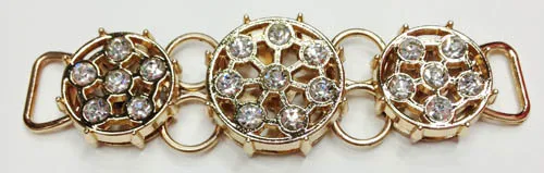 Golden Sandal Trim, Delicate Decorative Chain