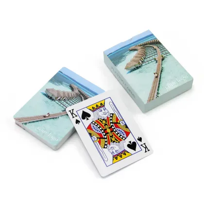Custom Printed Recycled Paper Playing Cards: Tash, 52 & 54 Cards Deck & Poker Decks