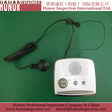 High-quality Pre Shipment Inspection For Clock Radio 