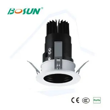 12W Round Aluminum Citizen COB Led Down Light Fixture