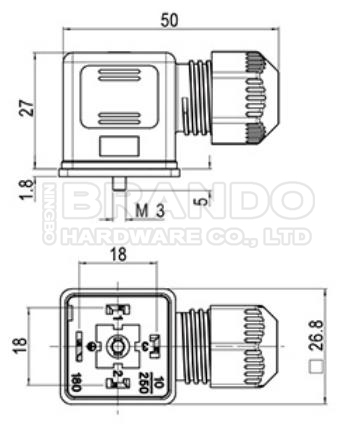 waterproof DIN43650A