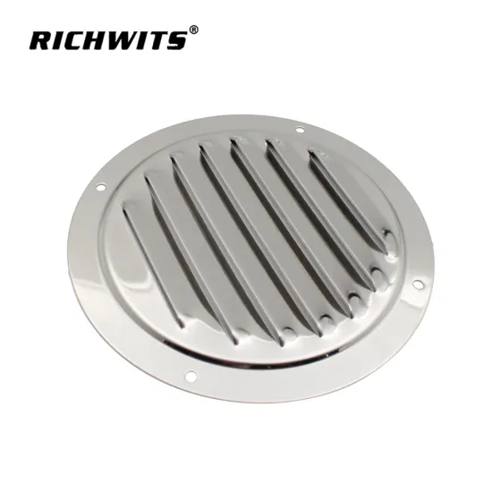 Marine hardware round louvered boat vent stainless steel boat tank vent