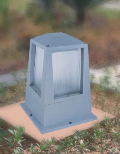 Sandcast Pillar Lamp