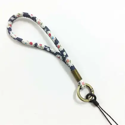 Wholesale Wholesale Colorful Mobile Phone Lanyards, Short Chain Rope Mobile Phone Strap Cords