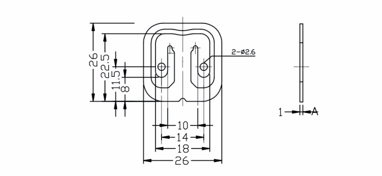 GML624A load cell drawing