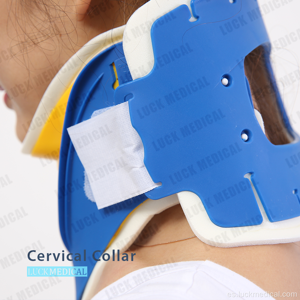 Collar de cervical inmovilización cuello