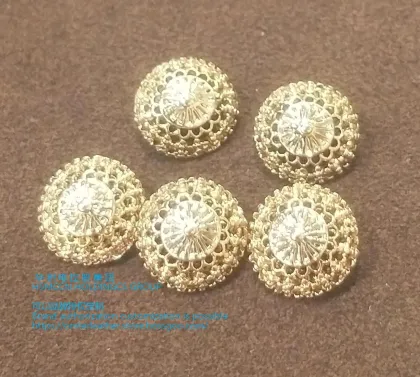 Metal round hollow buttons open up a new realm of versatile and fashionable buttons
