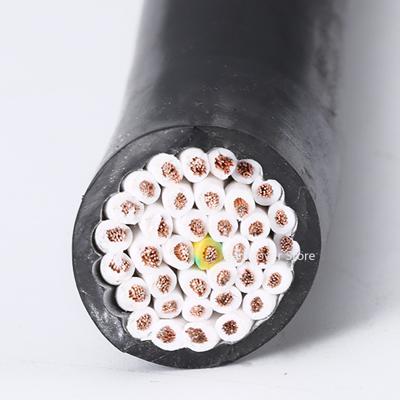 5 Metres RVV Copper Electrical Wire Multi-core Control Cable 14 Core 16 Core 20 Core 24 Core 30 Core 0.5/0.75/1mm Signal Wire